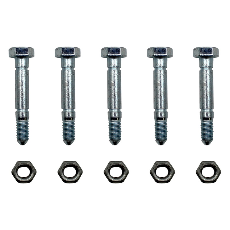 (5) Shear Pins & Bolts for Ariens 51001500 510015 Snowthrower Snowblowers Auger