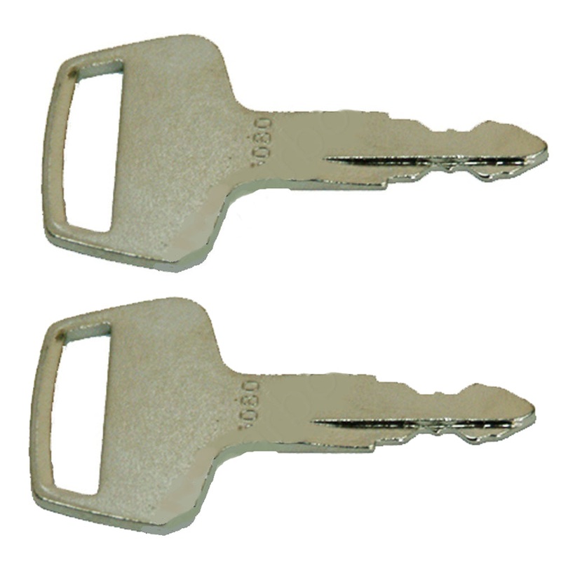 5080 Two (2) Keys for IH Fits International Harvester Excavator Models 029 5080
