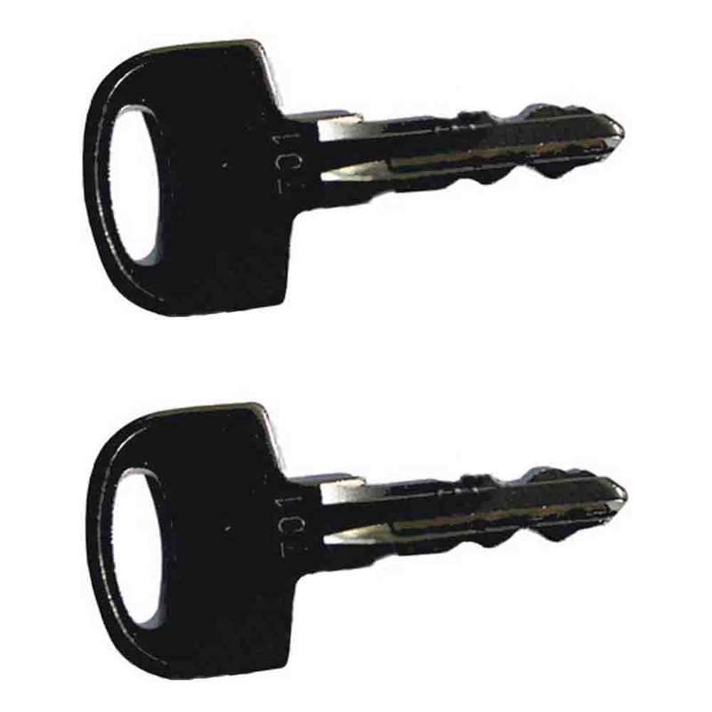 701 Pack of 2 Keys For Ditch Witch Models JT20 RT80 RT45 AT60 JT9 MR90