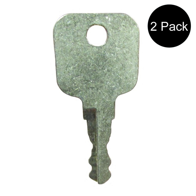 70114657 Pack of 2 Keys Fits JCB Excavator Wheel Loader Models