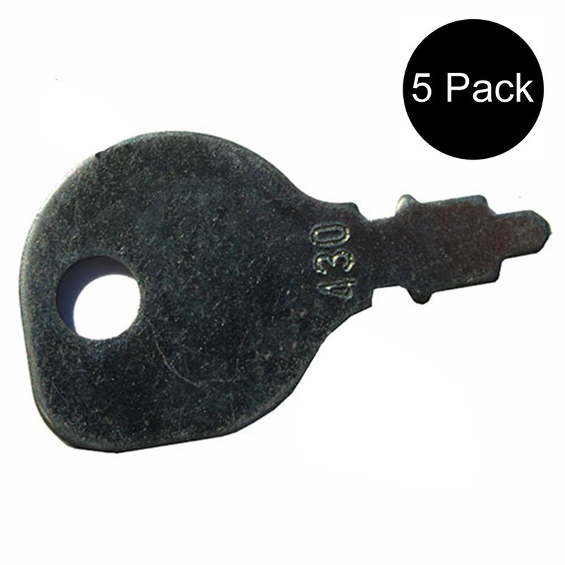 725-0201 925-0201 Five Ignition Switch Keys Fits Cub Cadet MTD Troy-Bilt  Indak