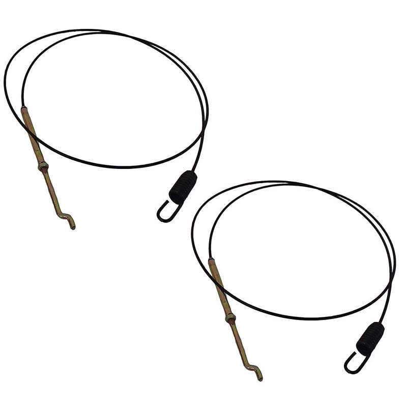 746-0897 Two (2) Auger Clutch Cables For MTD Built 2 Stage Snowblowers