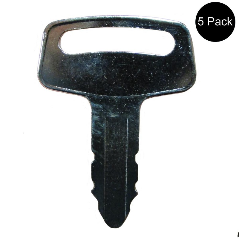 RC10153630 Five 5 Keys Fits Kubota R420 R520 K008 and Kx41 Excavators