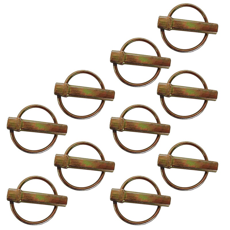 S07090100 10 Ten Lynch Pins 7/16" Diameter X 2"  Overall Length Speeco