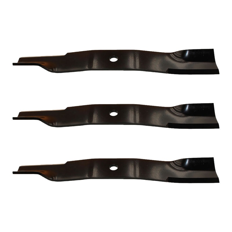 3 Pk Blades Fits Kubota Mower 54" K5617-34330 ZG23 Z125E Z125S ZG127 ZG2354 ZG