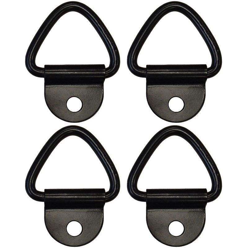 4 1/4" Steel D Ring Rope Chain Motorcycle Tie Down Truck Trailer ATV