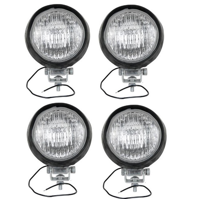 4 Flood Lamp Lights Fits Allis Chalmers D17 180 190 200 7020 7040 7060 7080 190X