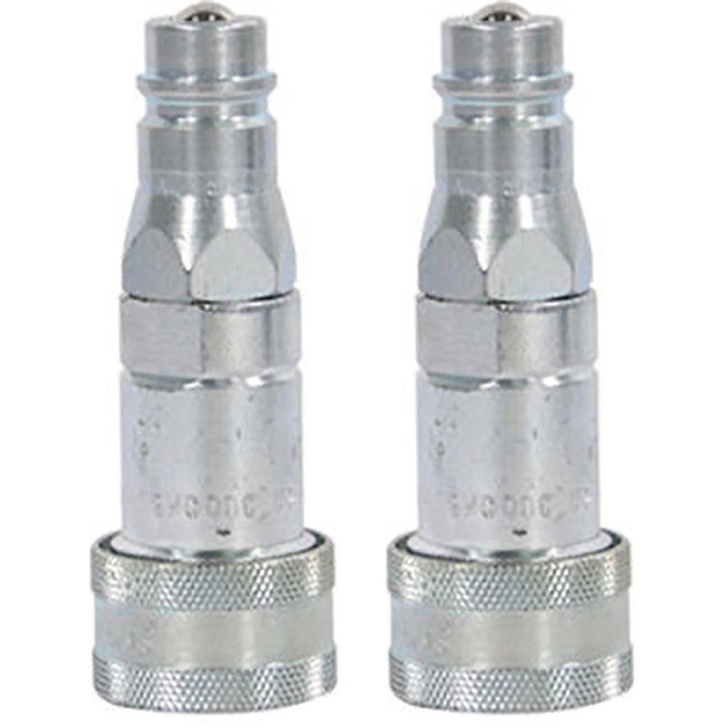 4065-4L New Coupler Adapter Pair Male / Female Tip Fits John Deere AR93819 ISO
