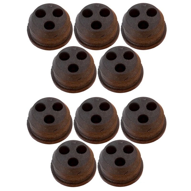 10 Fuel Gas Tank Grommets 3 Hole For Echo V137000030 13211546730 Trimmers Saws