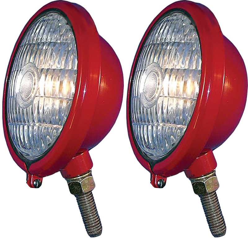12 V Headlight Pair Fits FARMALL Fits Cub (Super A C H M) 100 130 200 300 350