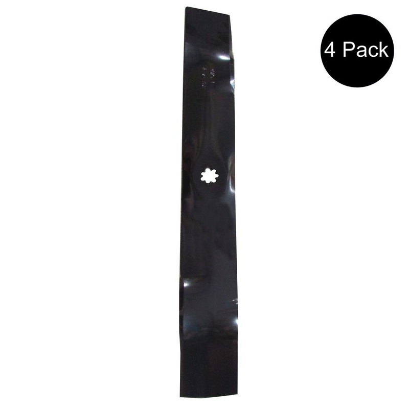 4 pack Blades 42" LA100 LA110 LA120 X110 X120 LA105 LA115 GX22151 GY20850 R11593