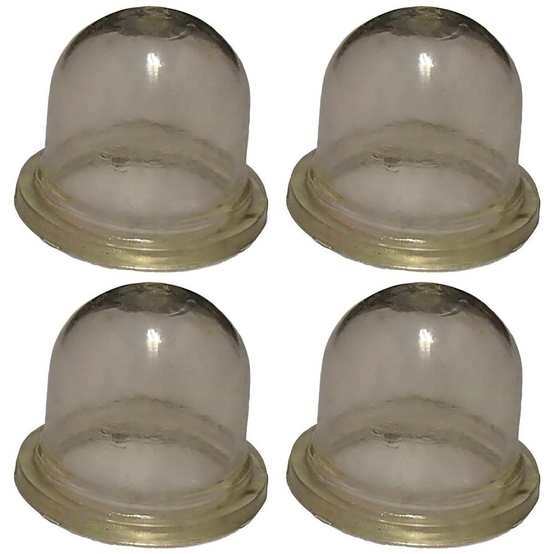 4 pk Carburetor Cap Primer Bulb Fits Zama Echo Leaf Blower & String Trimmer Bulb