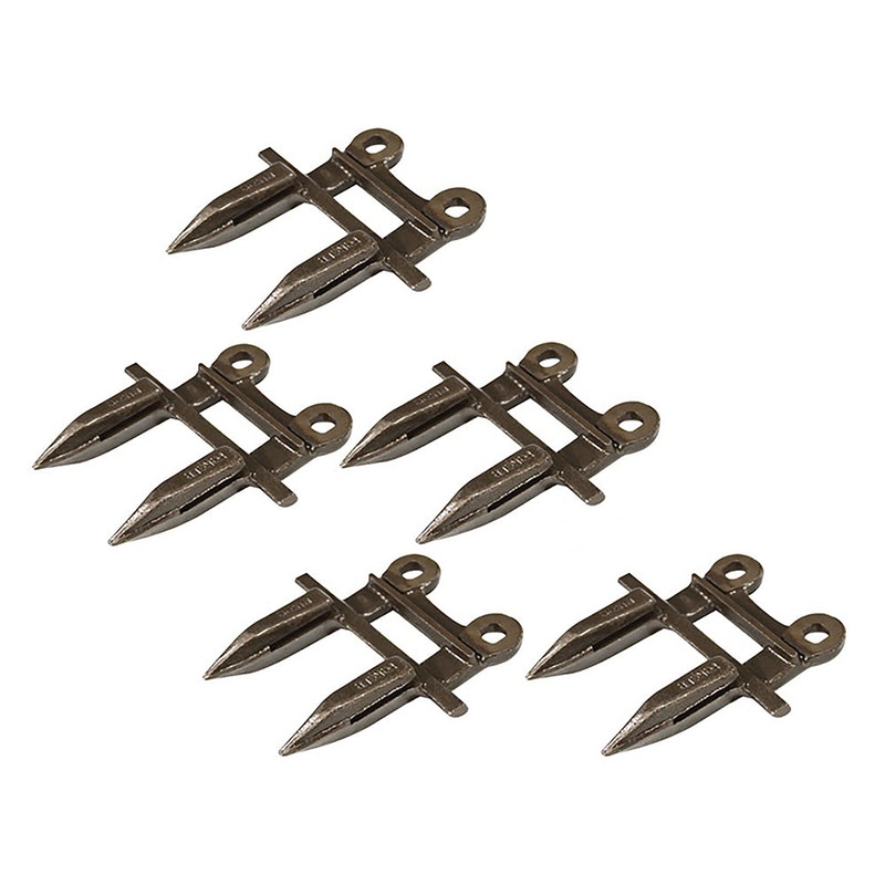 483500R4 New Pack of 5 LH Grain Head Cutter Bar Guards Fits Case-IH Mower Models