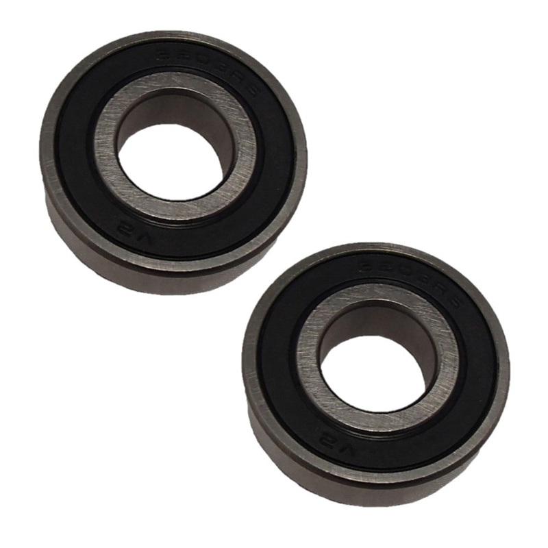 6203-2RS C3 Premium Sealed Ball Bearing, 17x40x12 (Qty. 2)