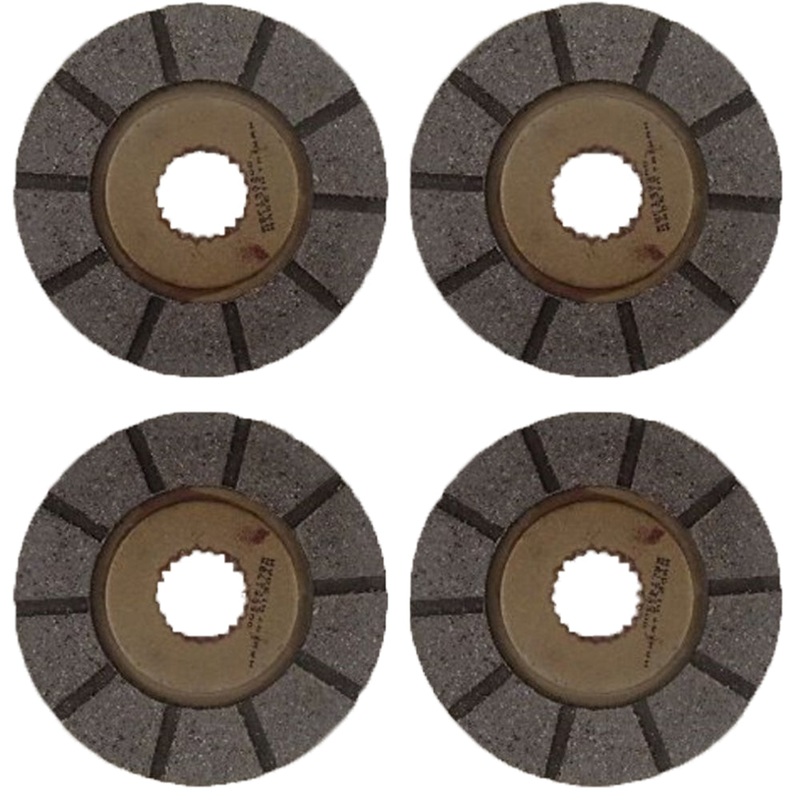 AT12312 Set of 4 Brake Discs Fits John Deere Tractor 2010 Row Crop