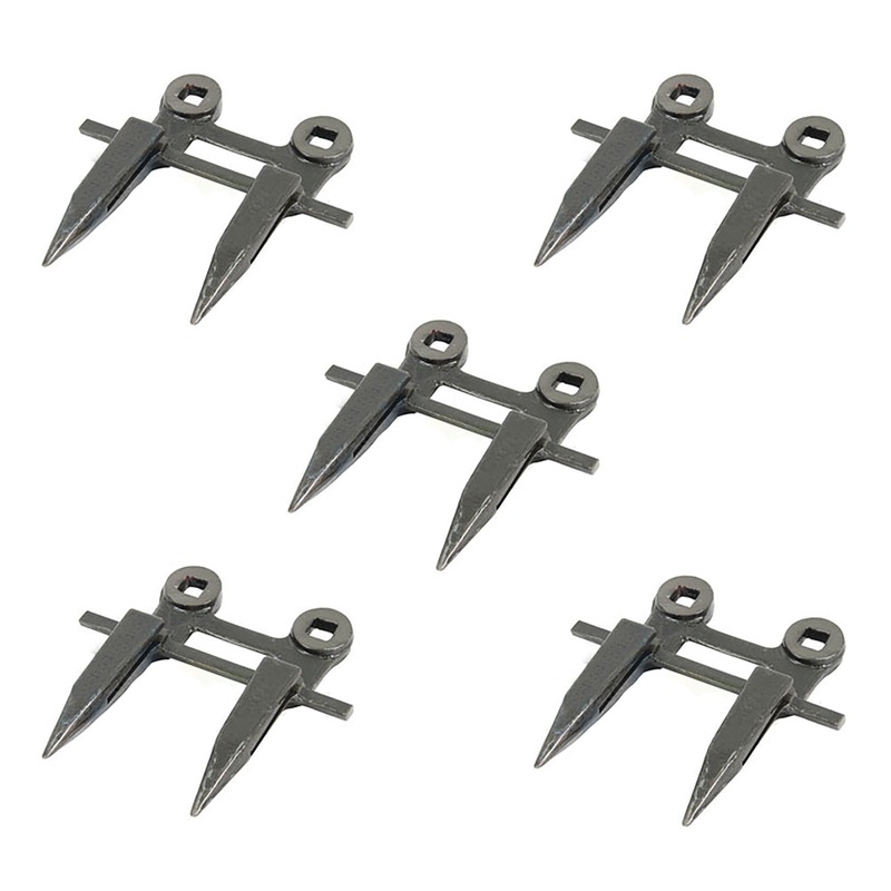 E48093 Pack of 5 Fits John Deere Combine 2 Prong Double Guard 37 38 39 880 1070