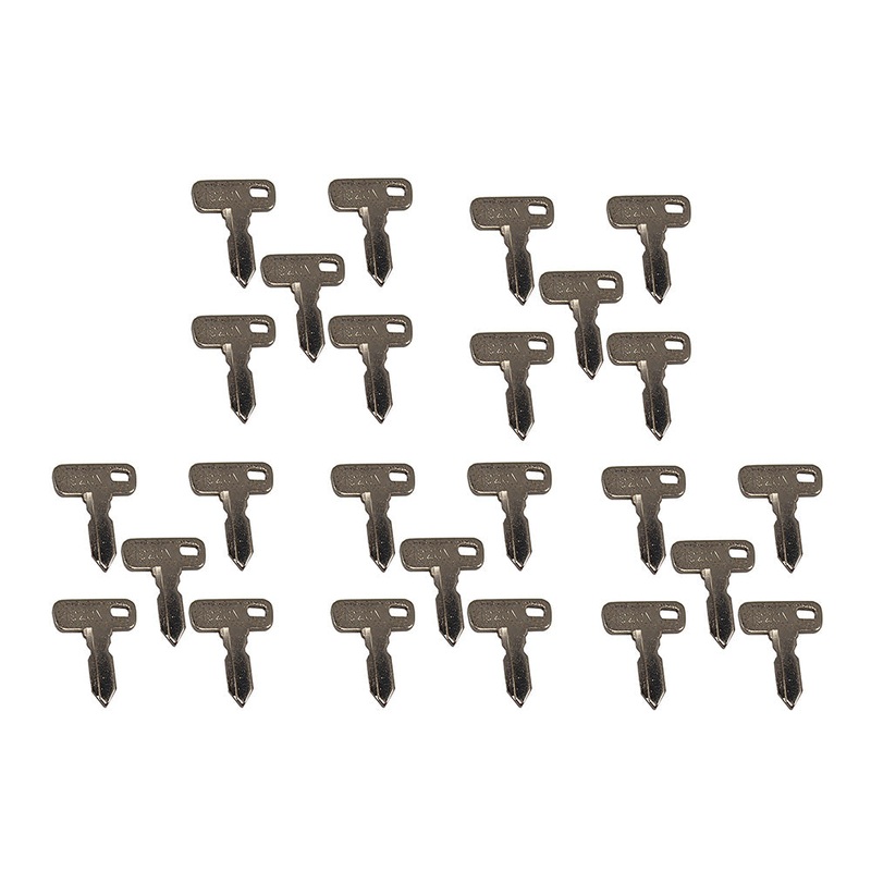 New Aftermarket 25 Pack of Ignition Keys for Club Car DS 1984 and Up 1012505