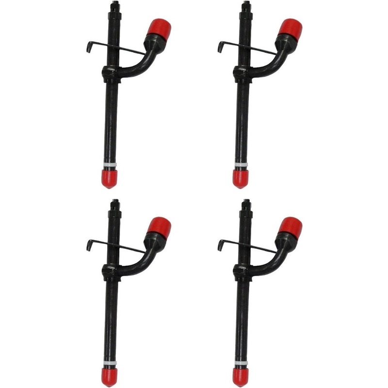 New Set of 4 Pencil Fuel Injectors Fits John Deere 1020 1140 1350 1520 1530 2020