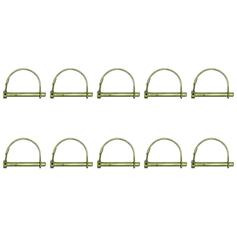 P516PTL PTO lock pin 5/16" diameter 2-5/8" useable length round handle Pk of 10