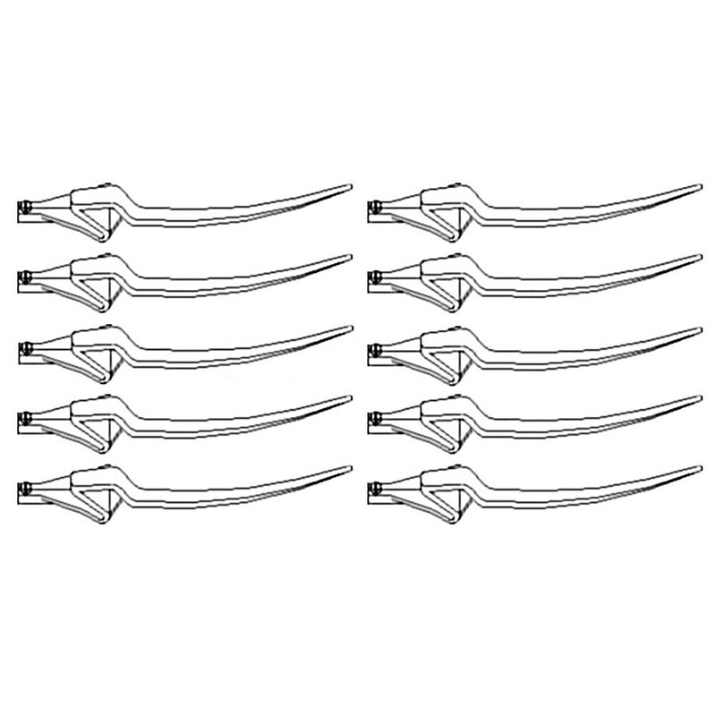 RT1038 Pack of 10 Reel Tines Fits Case-IH Cutting Platform Models 820 1020