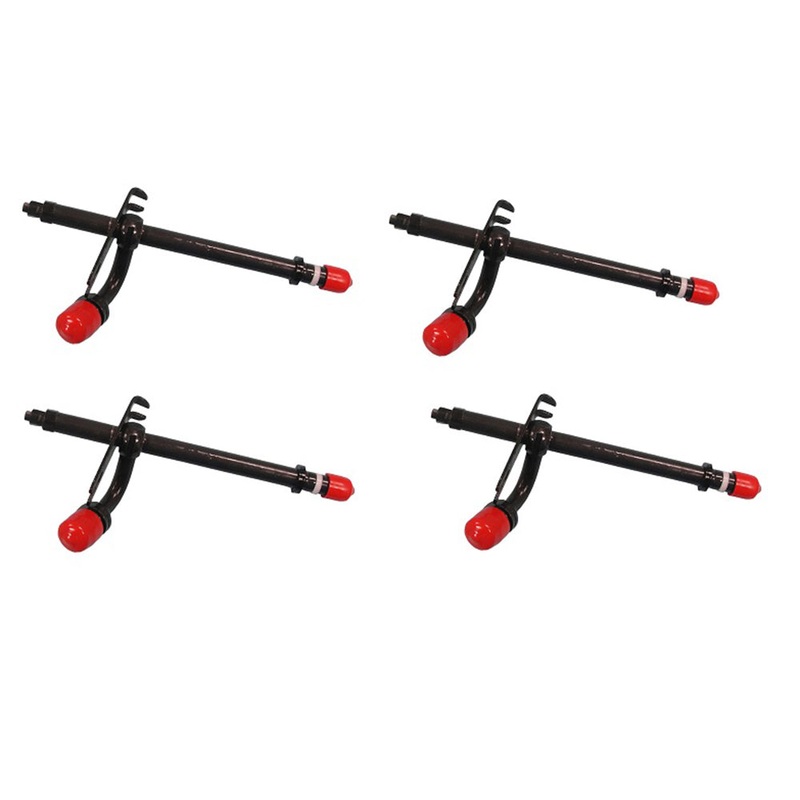 Set of 4 Pencil Injectors Fits Case 1835 1845 1835B 1845B 1845S 580C A140829