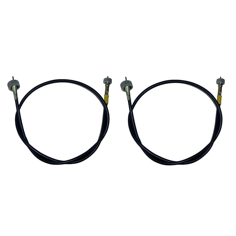 Two (2) 48" Long Tachometer Cables Fits Ford New Holland Tractor 1800 2000