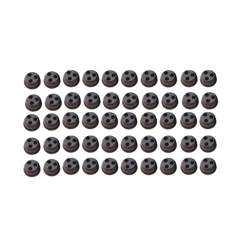 V137000030 Fifty 50 Pack Gas Tank 3 Hole Fuel Line Grommet for Echo 13211546730