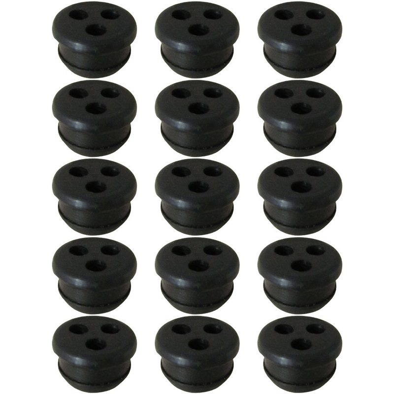 V137000030 Pack of (15) Fifteen Fuel Line 3 Hole Grommet for Echo 13211546730