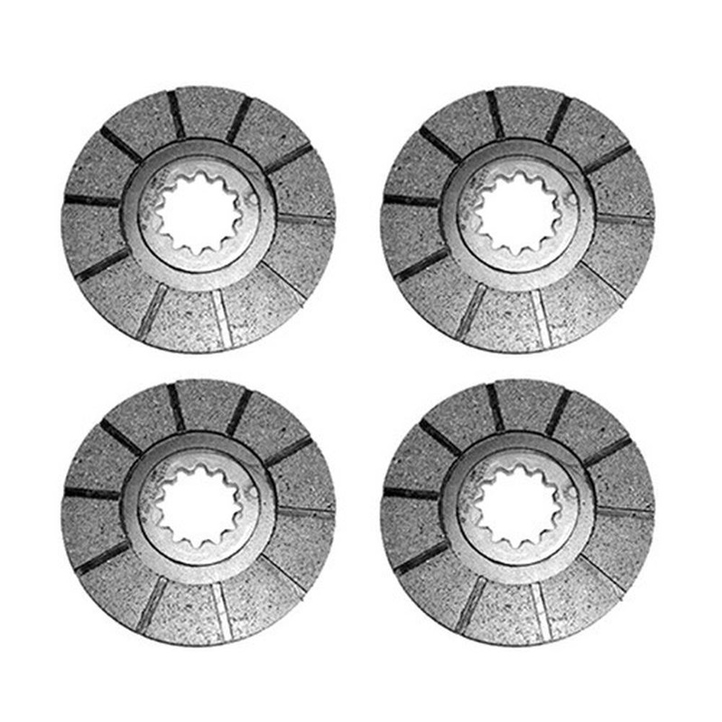 121963C91 1975446C1 38A50 Four (4) Brake Discs Fits FARMALL IH Tractor 560 660