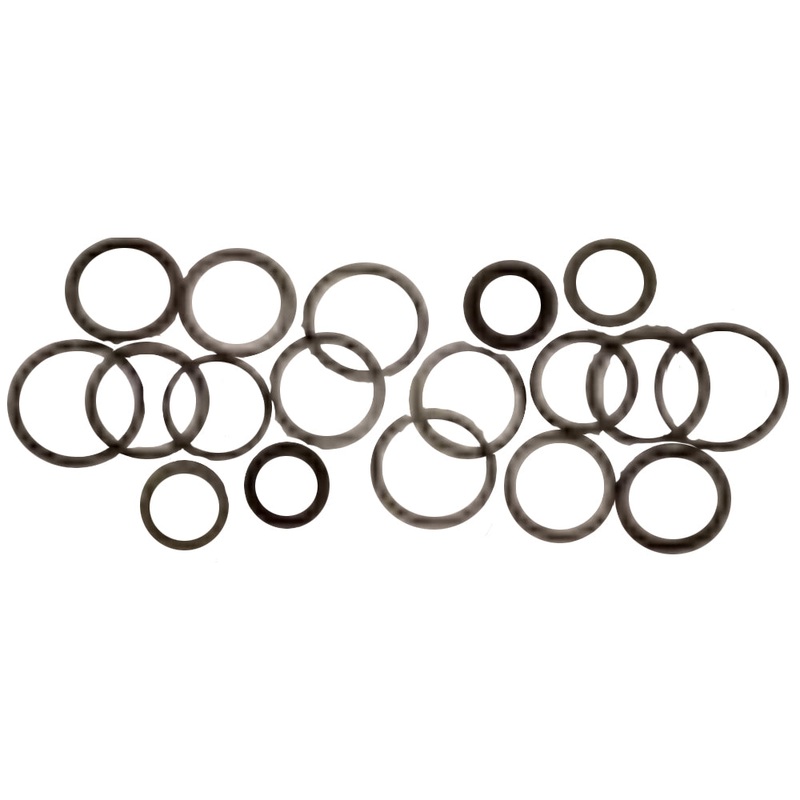 128728A1 Two 2 Skid Steer Loader Bucket Tilt Cyl Seal Kits Fits Case 1835C 1840