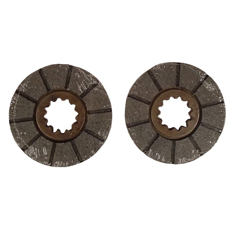 1963810C2 2 Each Brake Disc Fits FARMALL Fits International M Super M MTA W6 400
