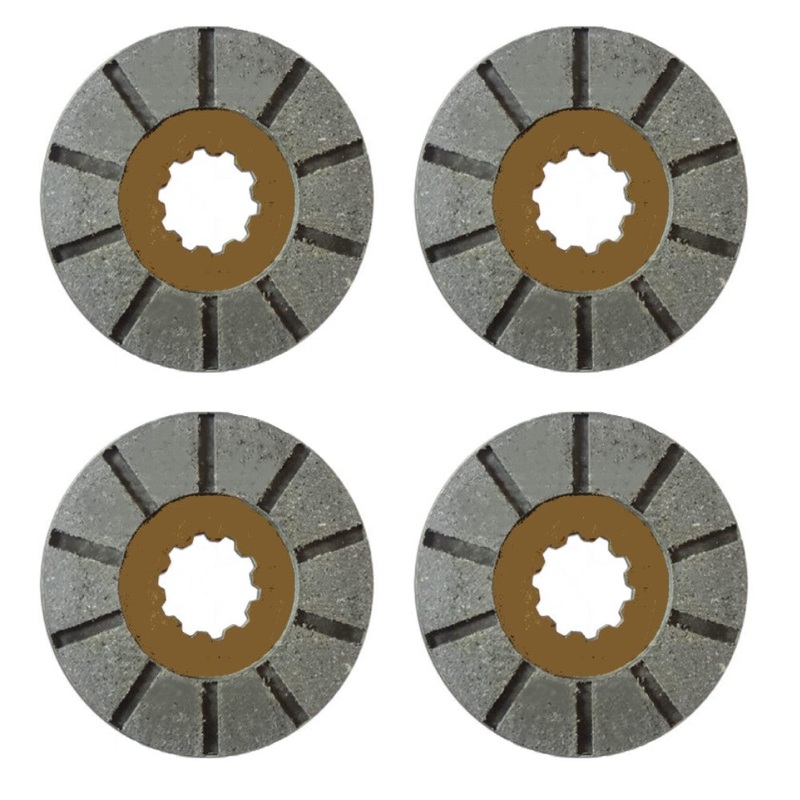 1975456C2 Set of 4 Brake Discs Fits FARMALL Super C 200 230 240 330 340 404