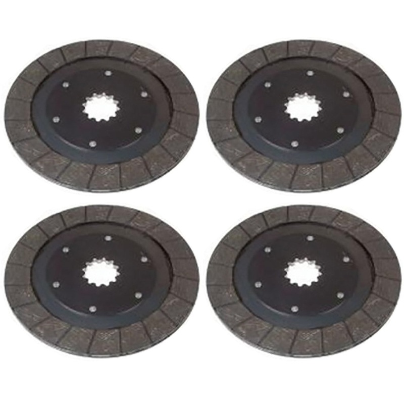 1975472C1 Pack of 4 Brake Discs Fits Case IH Tractor Models 1456 1466 1468 21456
