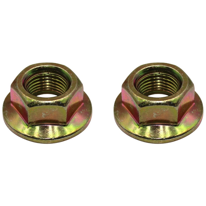 2 Deck Spindle Pulley Blade Nuts for MTD for Murray for Troybilt 712-0417A