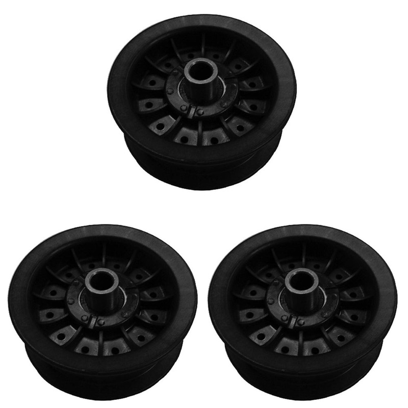 (3) Flat Idler Pulley fits MTD 756-0981A 756-04224 756-0981 112-3687 300920