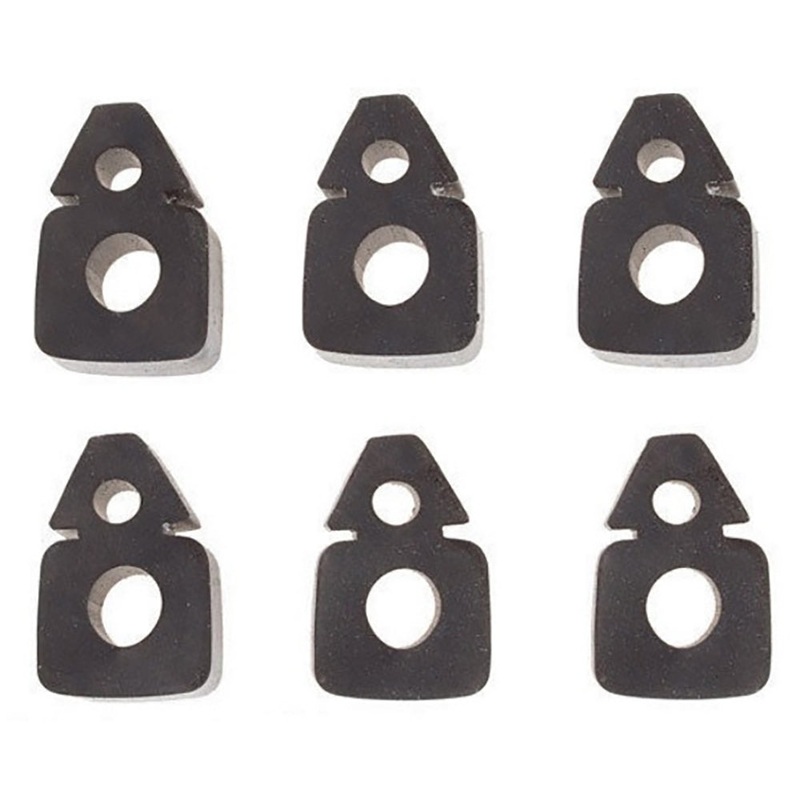 354177S6 (6) Piece Hood Door Bumper Set Fits Ford NAA 600 700 800 900 Tractors