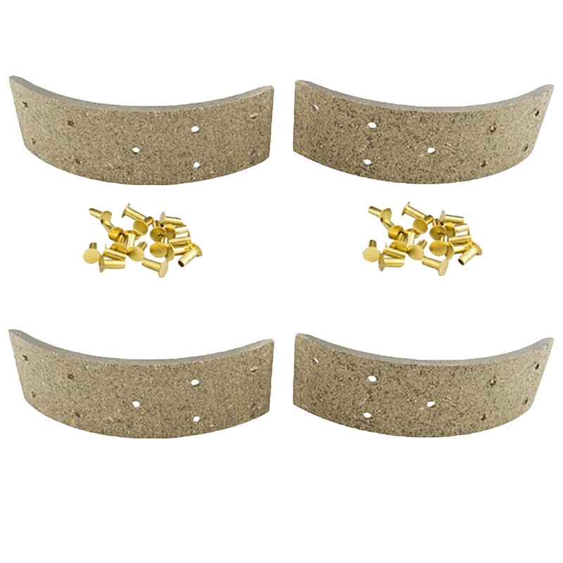 70276950 Four Tractor Brake Lining Kits Fits Allis Chalmers D17 WD WD45