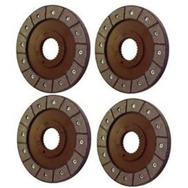 70277355 New Set of 4 Brake Discs Fits Mpl Moline Tractor Models 500 M5 +