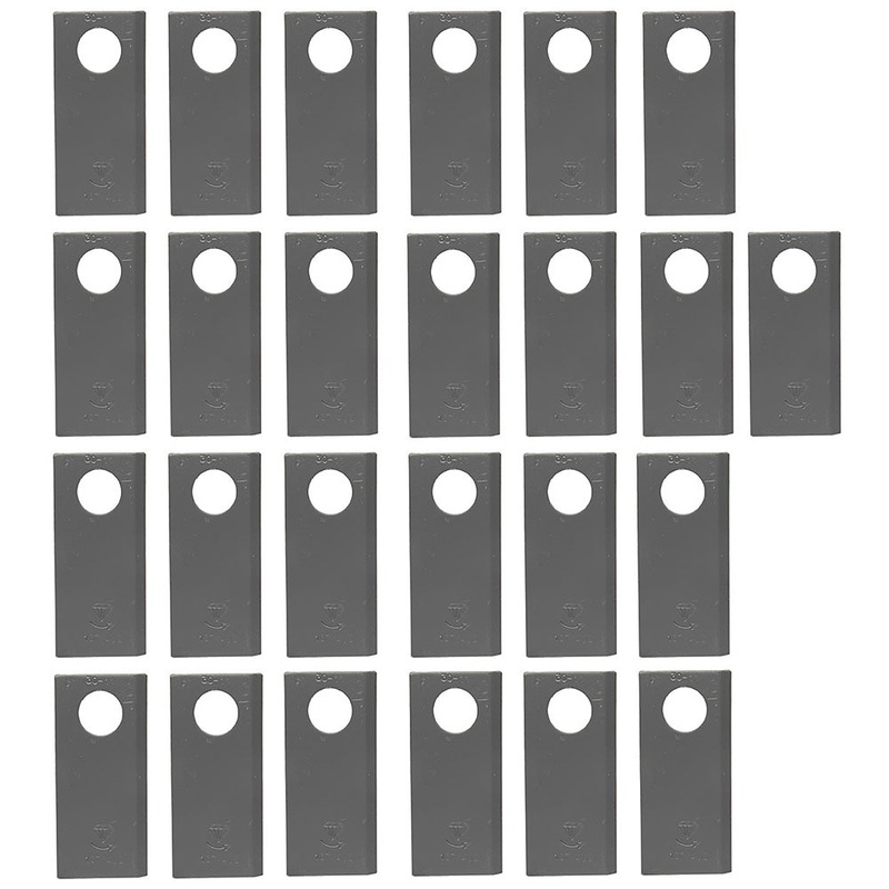 9847684 New Pack of 25 LH Blades Fits Case-IH Disc Mower Models MD72 +
