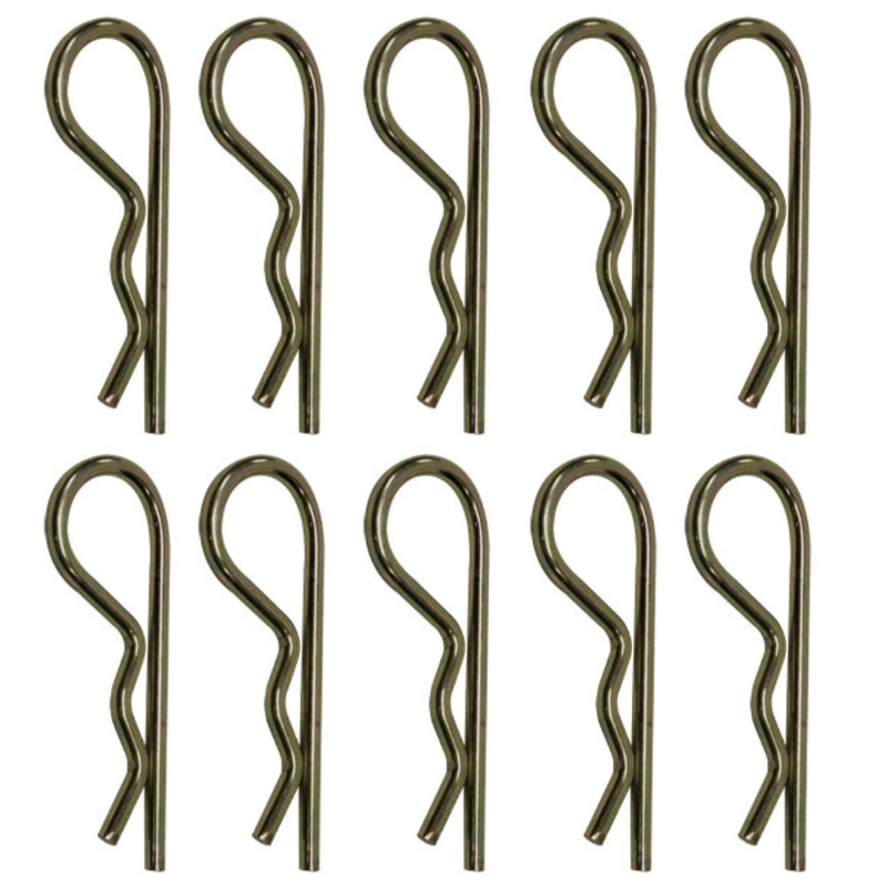HII20-0068 10 pk Universal Tractor Attachment Hair Pin Clip