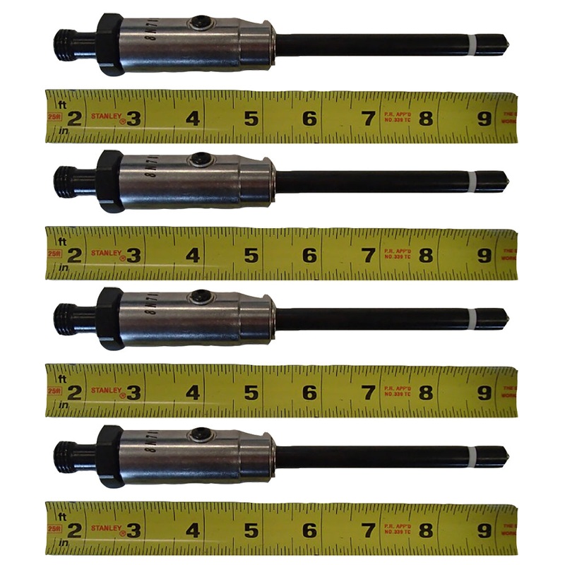 Set Of 4 Fuel Injectors Pencil Nozzle Fits Caterpillar Fits CAT 3304 3306 8N7005