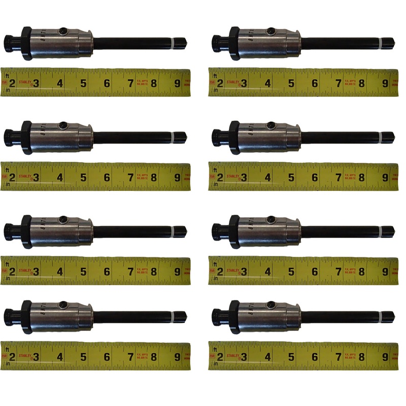 Set Of 8 Fuel Injectors Pencil Nozzle Fits Caterpillar Fits CAT 3304 3306 8N7005