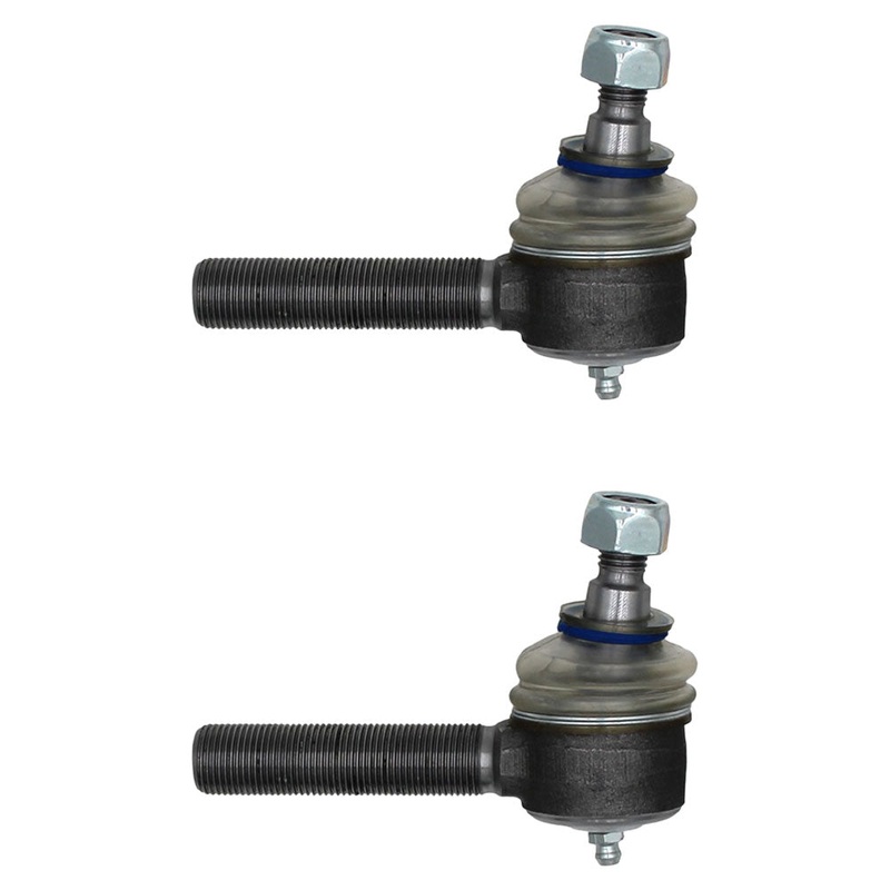 TWO Tie Rod Ends Front Drag Link Fits Ford 230A 231 233 333 530A 600 601 800 801