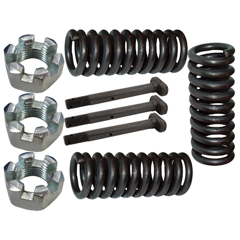 14H862 A352R F1392R Clutch T-Bolt Nut & Spring Kit Fits John Deere 70 720 730