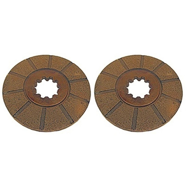 1975460C3 Pair of Two Heavy Duty Line Brake Discs Fits Case IH Tractor Models