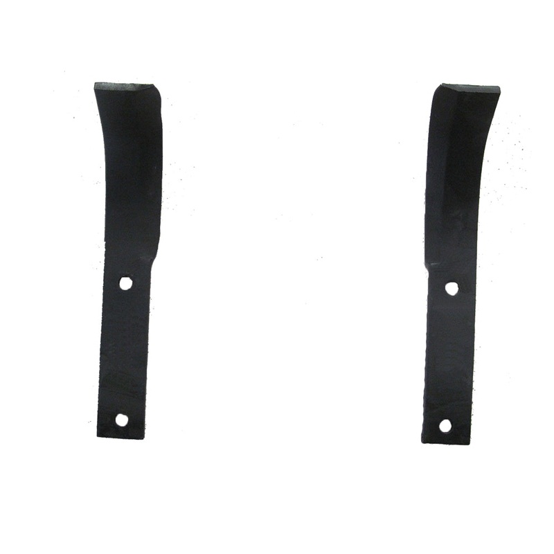 9941 9942 Set of (2) Two Tiller Tines LH and RH C Shape 5/16" Thick