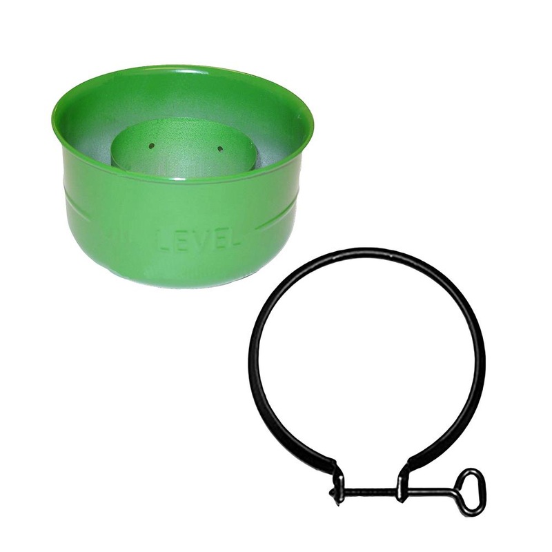 Universal Oil Bath Air Cleaner Cup/Clamp Kit Fits John Deere-Fits Ford-Fits Case