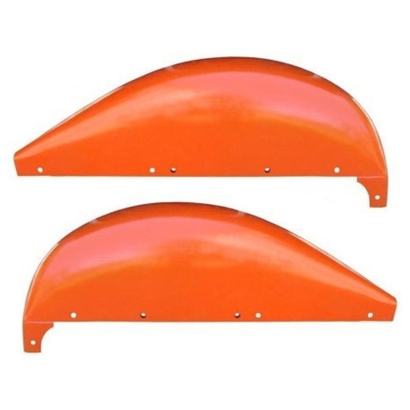 225234 225236 Fender Pair Fits Allis Chalmers Tractor C CA Early B Tractors