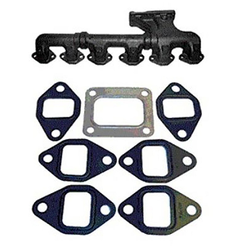 74036827 New 3-PC Manifold with Gaskets Fits Allis Chalmers 7020 7030 7040 7045