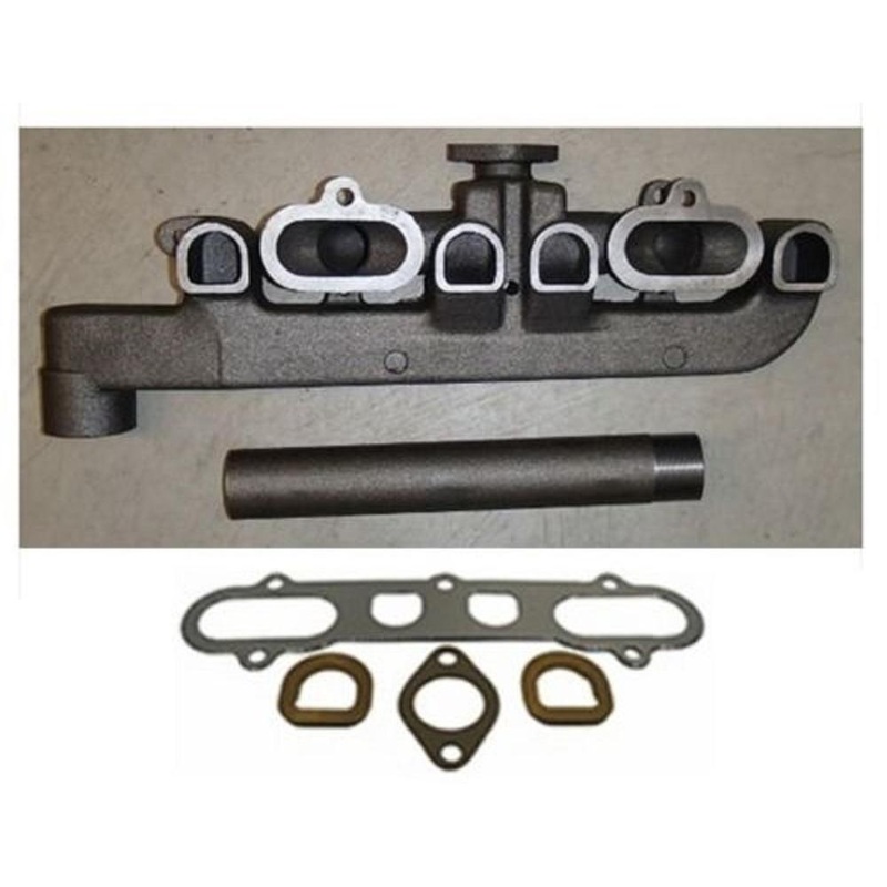 AT13134 AT21369 Manifold Gas Exhaust w/ Gaskets Fits John Deere Fits JD 1010